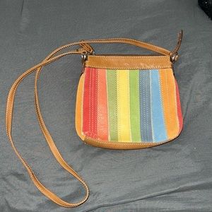 Rainbow Cross Body Bag.